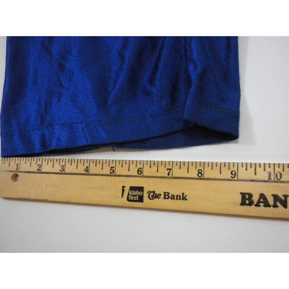 Delong Pants Mens 20 Blue Basketball Break Away Snap Warm‎ Up Track Vintage USA - Picture 13 of 13